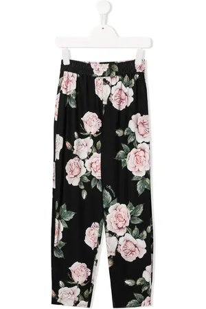 MONNALISA Pantalon droit à fleurs