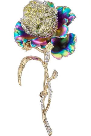 Anabela Chan Broche en vermeil 18ct
