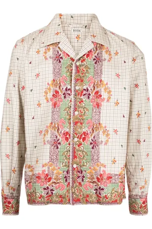 BODE Chemise en coton à fleurs