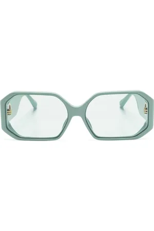 Linda Farrow Lunettes de soleil géométriques Bailey