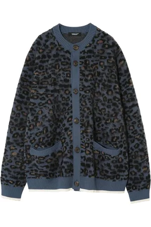UNDERCOVER Cardigan à motif léopard