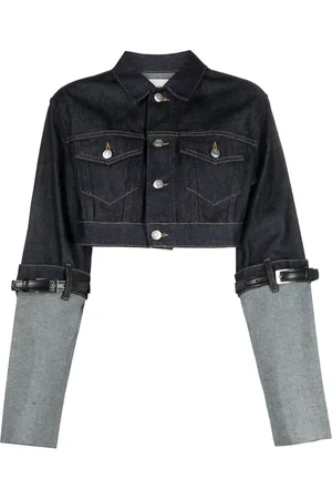 COPERNI Veste en jean à manches contrastantes