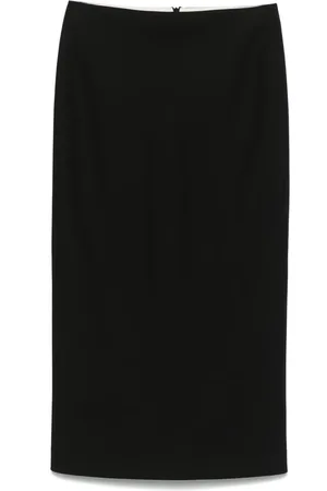 Carven Jupe en laine à coupe mi-longue