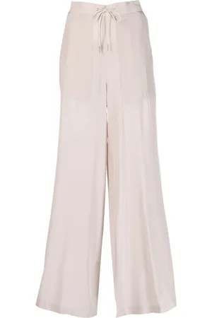 Fabiana Filippi Pantalon droit à lien de resserrage