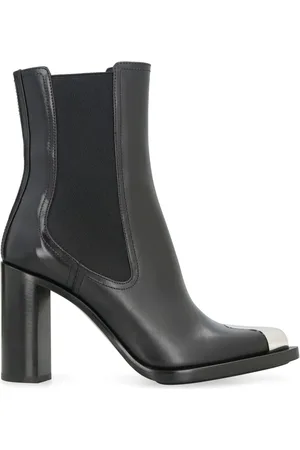 Alexander McQueen Bottines chelsea Punk 90 mm en cuir