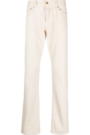 Aspesi Jean droit à taille mi-haute