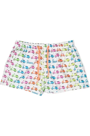 MC2 SAINT BARTH Short de bain à imprimé graphique