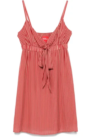 ..,MERCI Robe courte à rayures