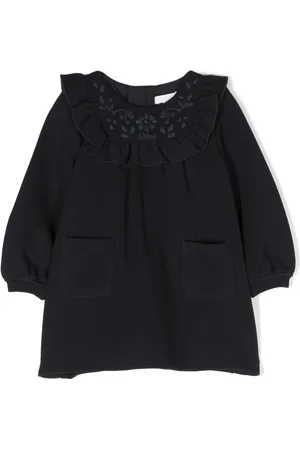 Chloé Robe à col volanté