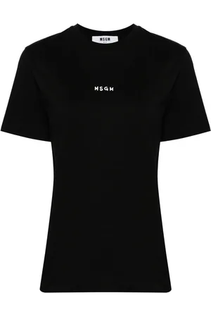 Msgm T-shirt en coton à logo imprimé