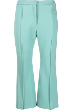 Jil Sander Pantalon court à taille mi-haute