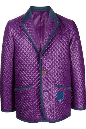 Fumito Ganryu Blazer boutonné à design matelassé