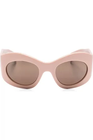 Gucci Lunettes de soleil à monture ovale