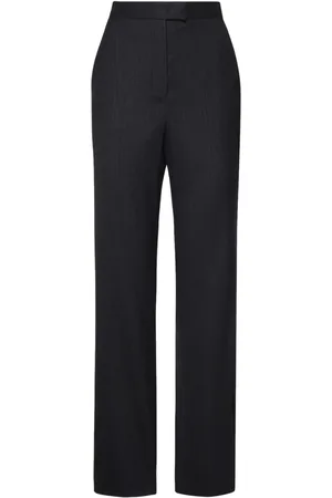 Fendi Pantalon en maille à coupe droite