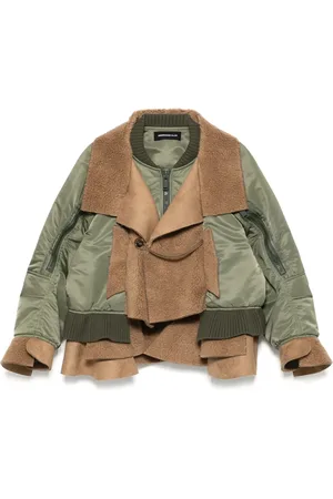 UNDERCOVER Veste bomber à empiècements