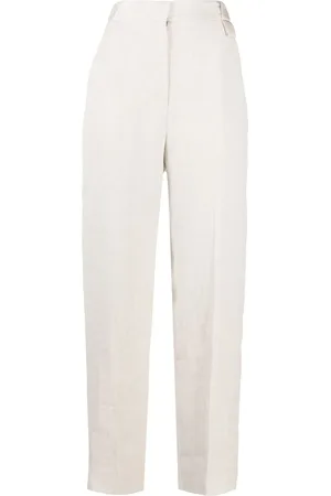 Emporio Armani Pantalon droit à plis marqués