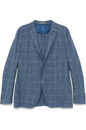 corneliani Blazer à carreaux