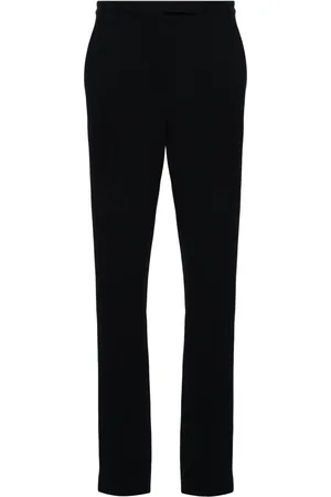 Styland Pantalon en laine à coupe droite