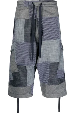 Maharishi Short court à design patchwork