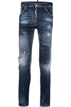 Dsquared2 Jean slim à effet usé