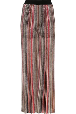 Missoni Pantalon évasé à sequins