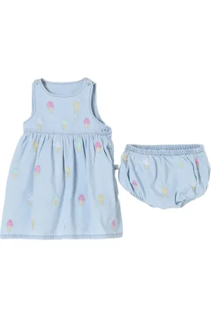 Stella McCartney Robe à broderies Iceream