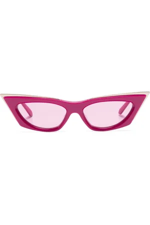 VALENTINO GARAVANI Lunettes de soleil à monture papillon V-Goldcut