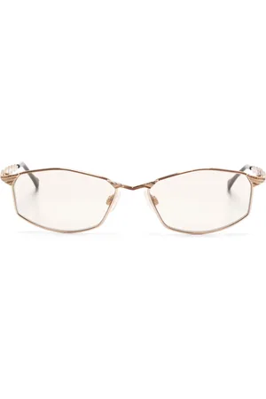 Cazal Lunettes de soleil à monture rectangulaire