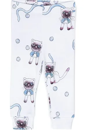 Mini Rodini Legging à imprimé graphique