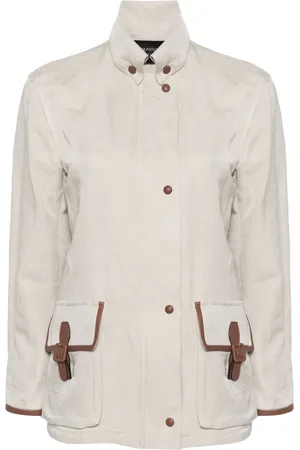 Emporio Armani Manteau à simple boutonnage