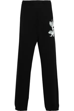 Y-3 Pantalon de jogging à fleurs