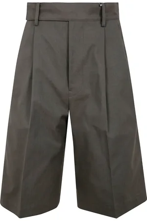 YOHJI YAMAMOTO Short à design plissé