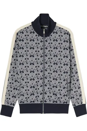 Palm Angels Veste de sport à motif monogrammé