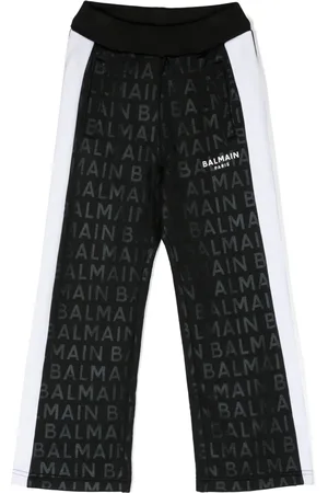 Balmain Pantalon de jogging à logo imprimé