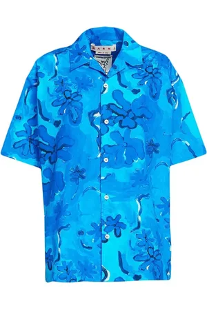 Marni Chemise fleurie à manches courtes