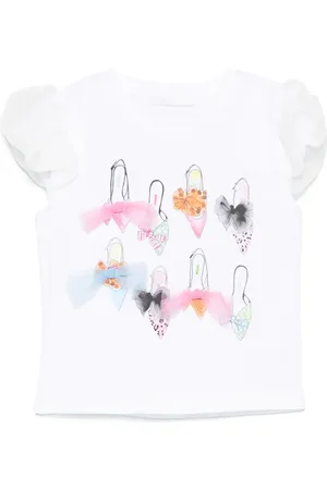 MISS GRANT T-shirt à détail de nœud
