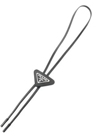 Prada Nœud papillon Triangle en cuir Saffiano (2010)