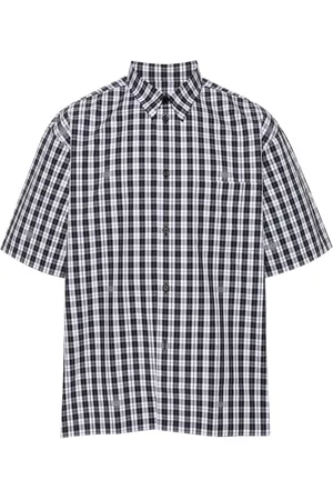 Givenchy Chemise en coton à carreaux