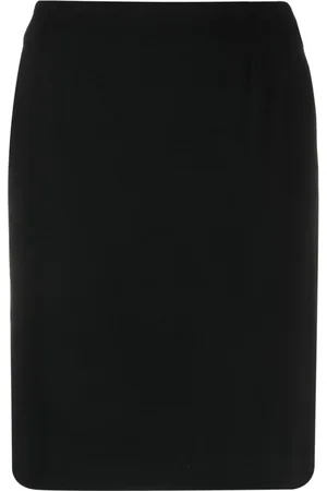 Dior Jupe crayon en laine (années 2000)