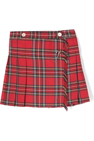Mariella Ferrari Minijupe à motif tartan