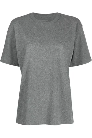 Alexander Wang T-shirt à logo pailleté