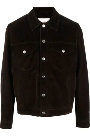 Nanushka Veste boutonnée Larry en velours côtelé