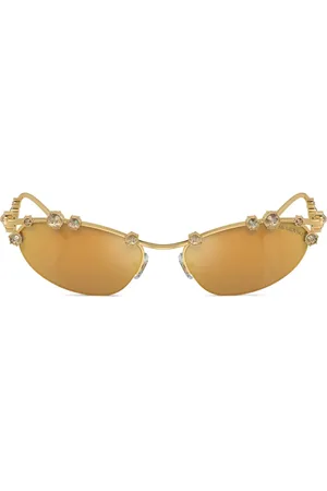 Swarovski Lunettes de soleil à monture papillon