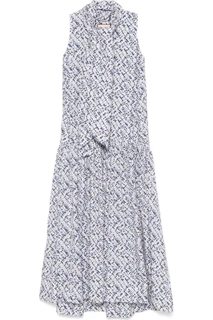 Plan C Robe longue en popeline
