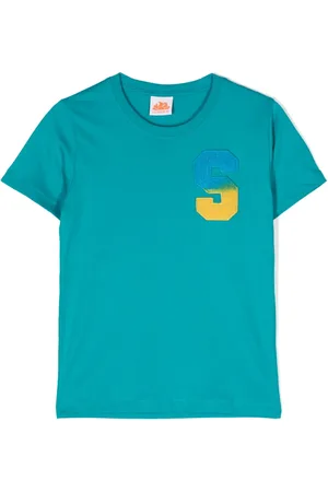 Sundek T-shirt en coton à patch logo