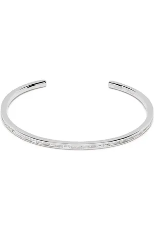 Anita Bracelet torque en or blanc 18ct serti de diamants