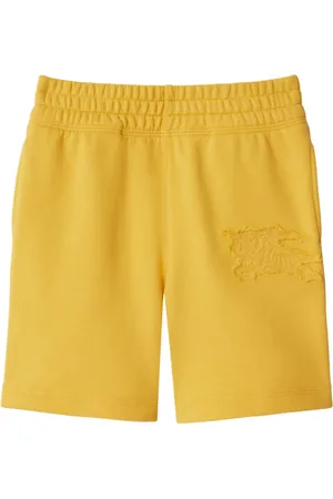 Burberry Short en coton à logo brodé