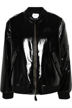 MVP Wardrobe Veste bomber Montenapoleone à effet enduit