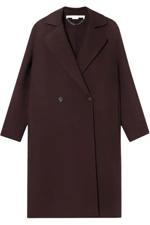 Stella McCartney Manteau en laine à boutonnière croisée