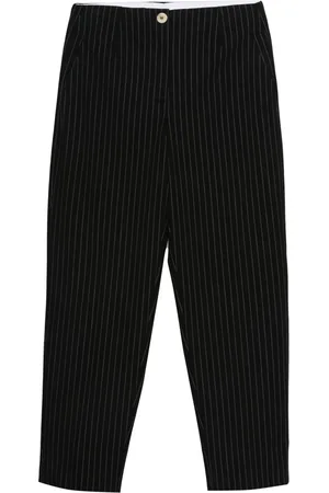 Ganni Pantalon fuselé à fines rayures